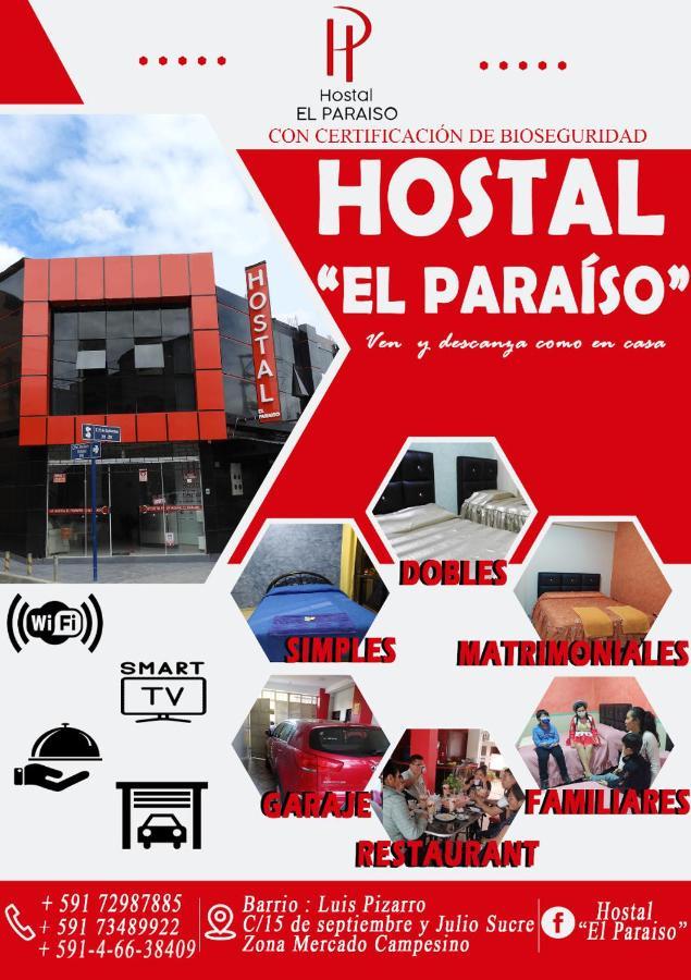 Hostal El Paraiso Tarija Exterior photo